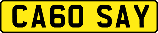 CA60SAY