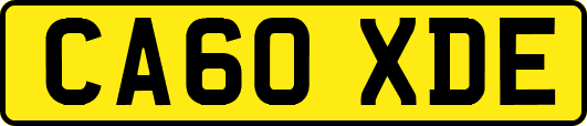 CA60XDE