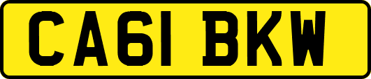 CA61BKW
