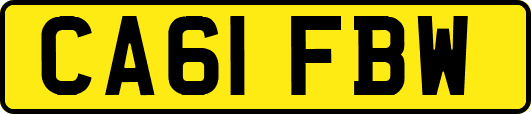 CA61FBW