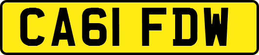 CA61FDW