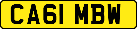 CA61MBW