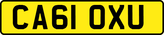 CA61OXU