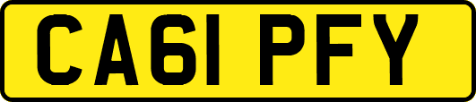CA61PFY