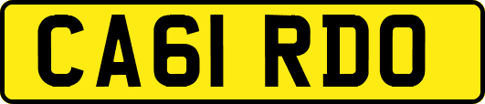CA61RDO