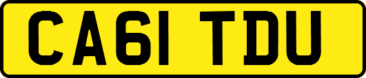 CA61TDU
