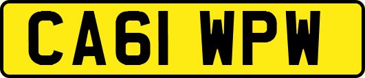 CA61WPW