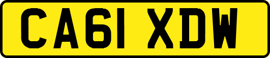 CA61XDW