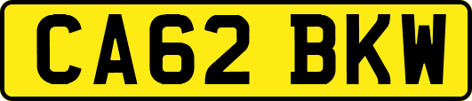 CA62BKW