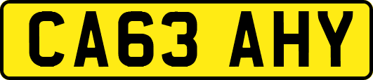 CA63AHY
