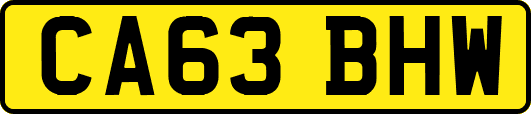 CA63BHW