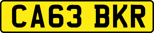 CA63BKR