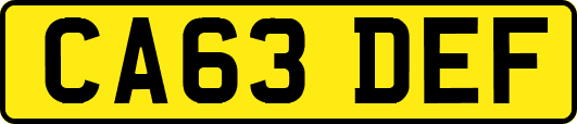 CA63DEF