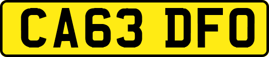 CA63DFO