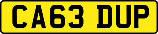 CA63DUP