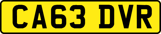 CA63DVR