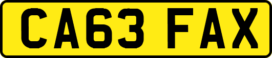 CA63FAX