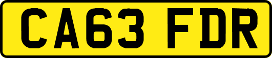 CA63FDR
