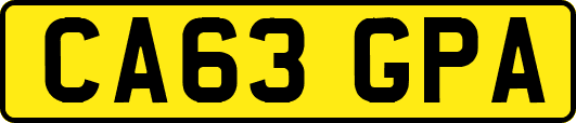CA63GPA