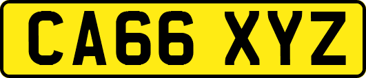 CA66XYZ