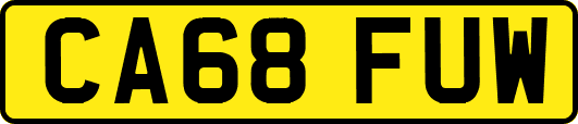 CA68FUW