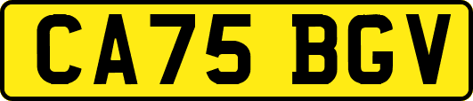 CA75BGV