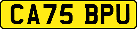 CA75BPU