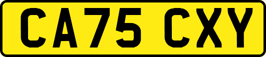 CA75CXY