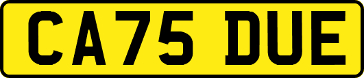 CA75DUE