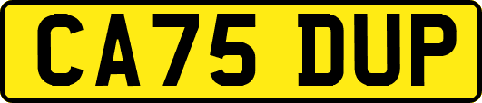 CA75DUP