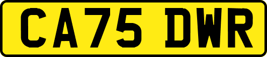 CA75DWR