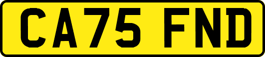 CA75FND
