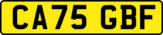 CA75GBF
