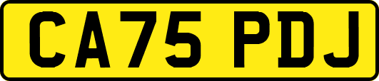 CA75PDJ