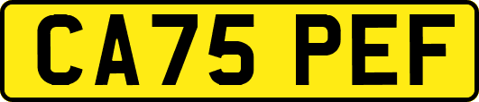 CA75PEF