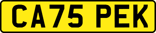 CA75PEK