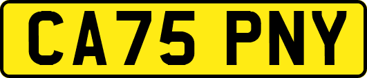 CA75PNY