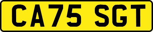 CA75SGT