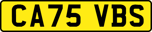 CA75VBS