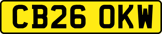 CB26OKW