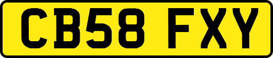 CB58FXY