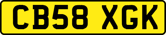 CB58XGK