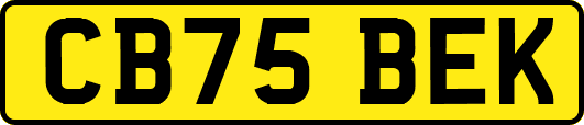 CB75BEK