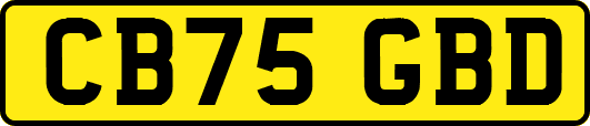 CB75GBD