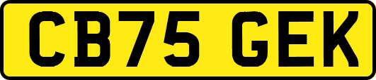 CB75GEK
