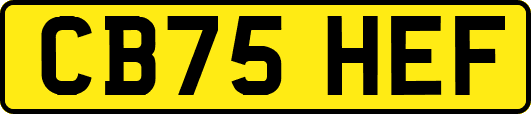 CB75HEF