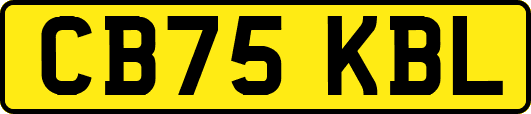 CB75KBL