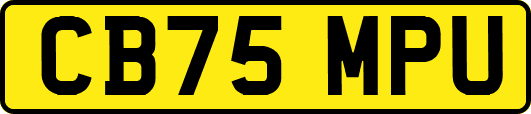 CB75MPU