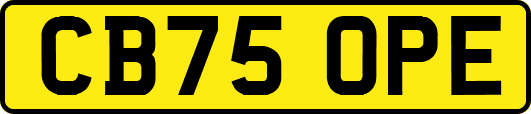 CB75OPE