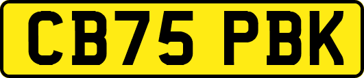 CB75PBK